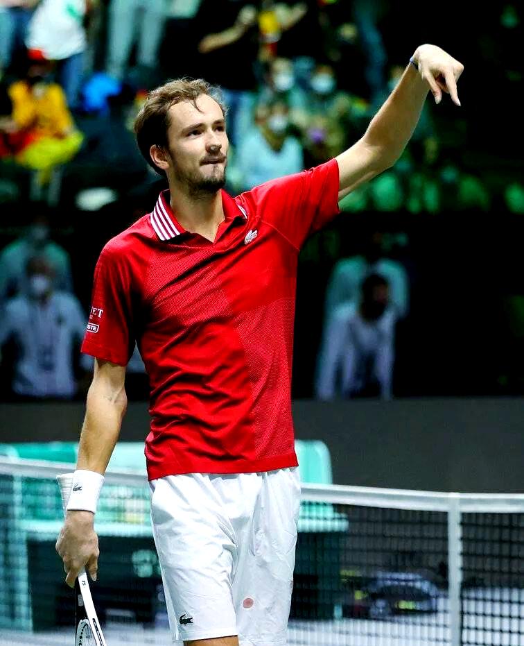 关于戴维斯杯横扫澳网，梅德韦杰夫高光表现的信息