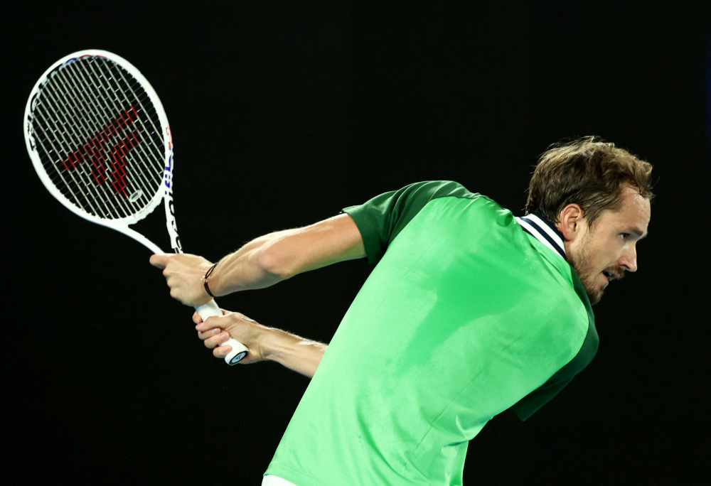 关于戴维斯杯横扫澳网，梅德韦杰夫高光表现的信息