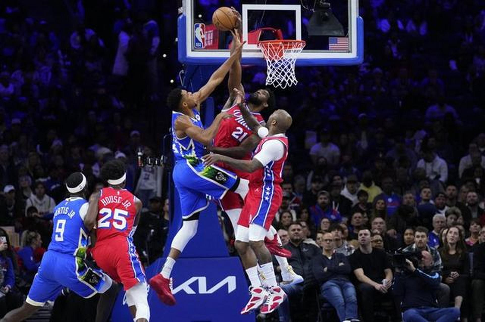 雄鹿B队碾压法国男篮,恩比德高光表现的简单介绍 雄鹿B队碾压法国男篮,恩比德高光表现的简单介绍