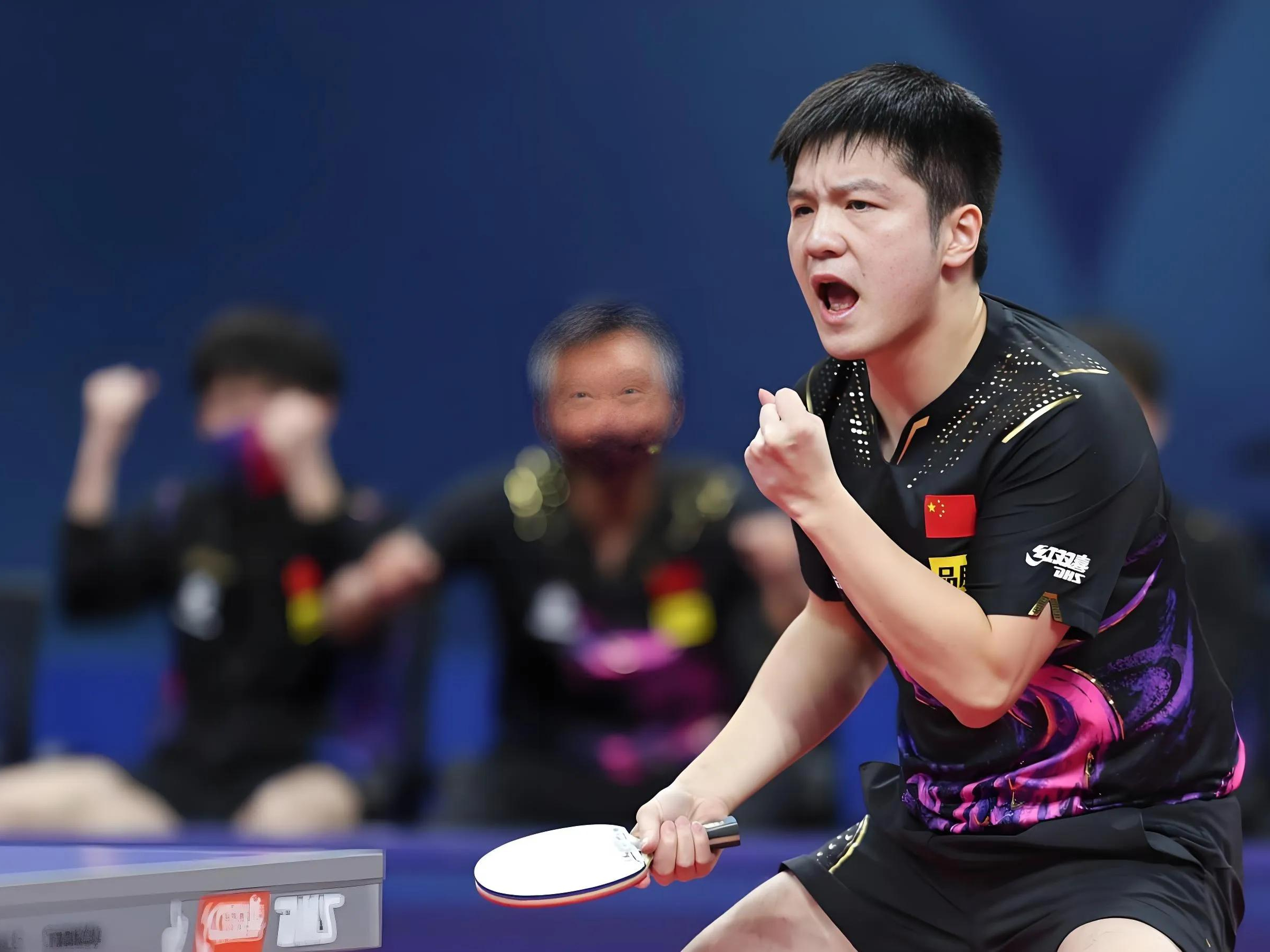 包含韩国乒乓球队强势日本乒乓球队，王皓关键制胜的词条